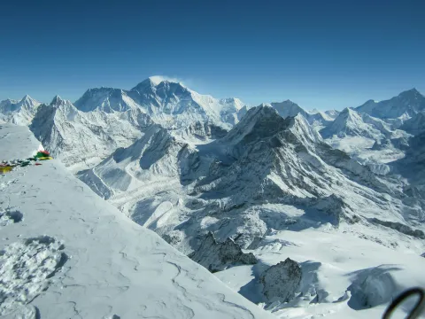 Peak climbing in Nepal