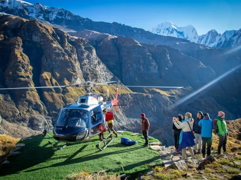 Helicopter Tour in Nepal
